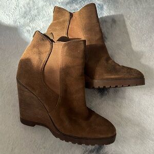 Michael Kors Suede Heeled Booties